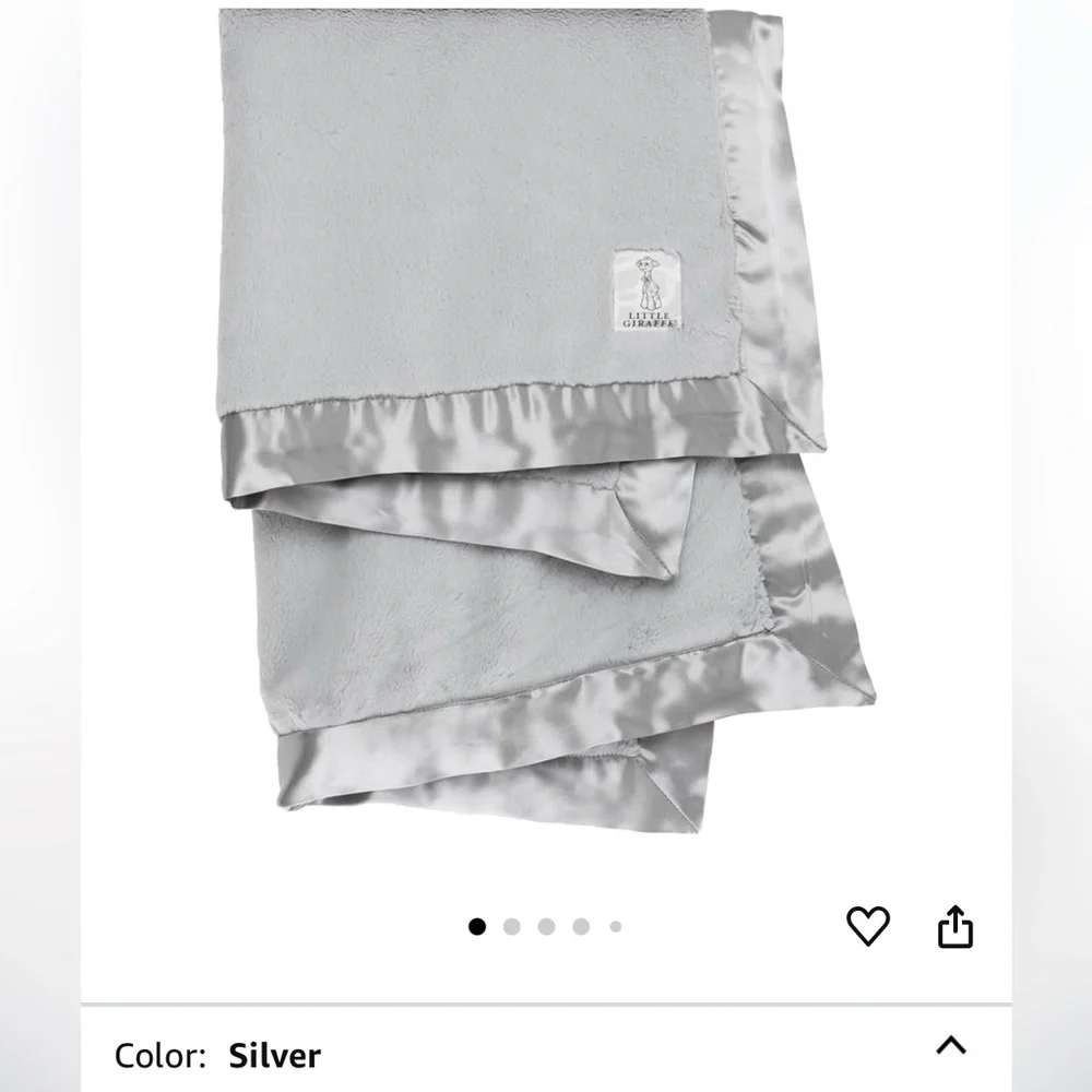 LUXURY BABY BUNDLE- baby blanket & lovey (BRAND NEW WITH TAGS) - retails $150 - Picture 14 of 14